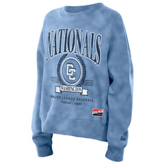 Washington Nationals New Era Women's 2025 City Connect Pullover Sweatshirt - Blue - New Era on Sale