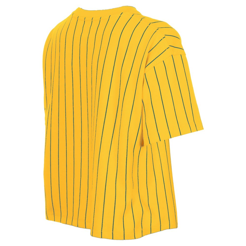 Boston Red Sox New Era Women's 2025 City Connect Pinstripe T-Shirt - Yellow - New Era Sale