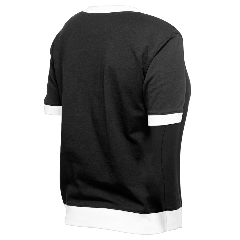 San Francisco Giants New Era Women's 2025 City Connect Rhinestone V-Neck T-Shirt - Black - New Era Discount