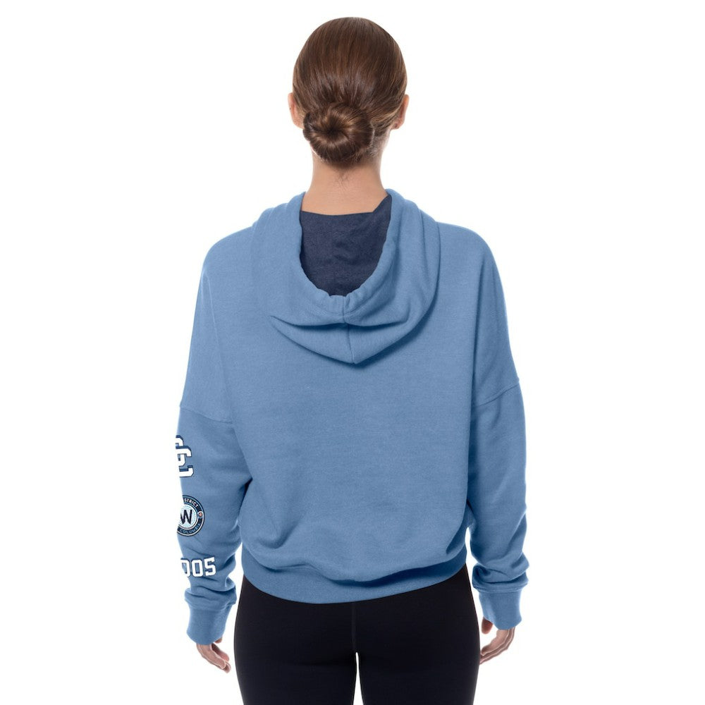 Washington Nationals New Era Women's 2025 City Connect Pullover Hoodie - Blue - New Era on Sale