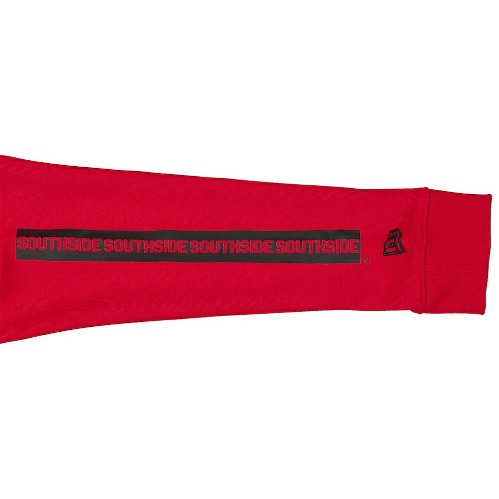 Chicago White Sox New Era Women's 2025 City Connect Pullover Hoodie - Red/Black - New Era Lifestyle