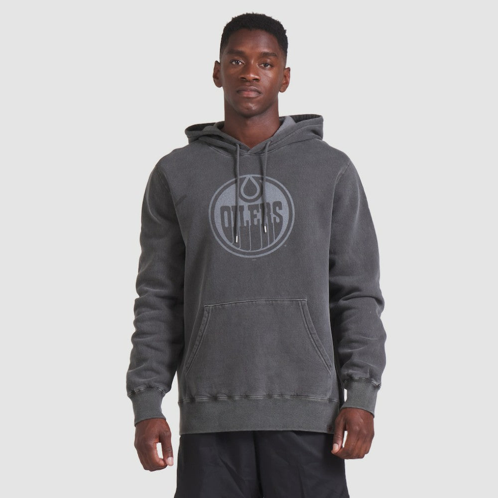 Edmonton Oilers Fanatics Made in Canada Pullover Hoodie - Black - NHL 202144509