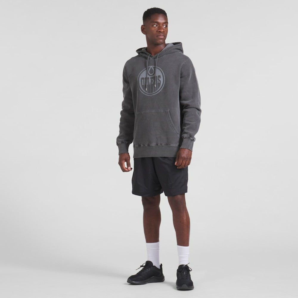Edmonton Oilers Fanatics Made in Canada Pullover Hoodie - Black - NHL 202144509