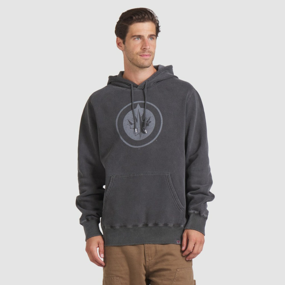 Winnipeg Jets Fanatics Made in Canada Pullover Hoodie - Black - NHL 202144511