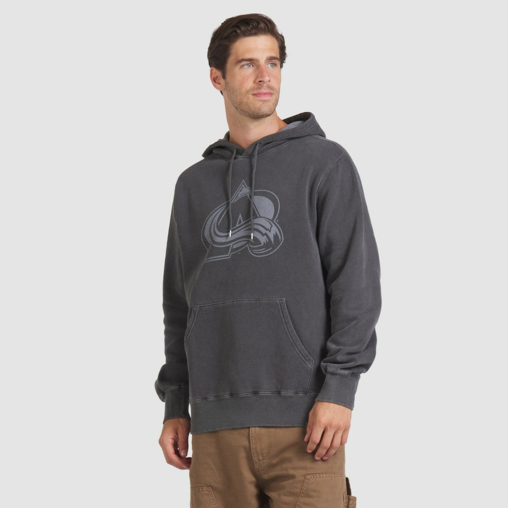Colorado Avalanche Fanatics Made in Canada Pullover Hoodie - Black - NHL 202144513