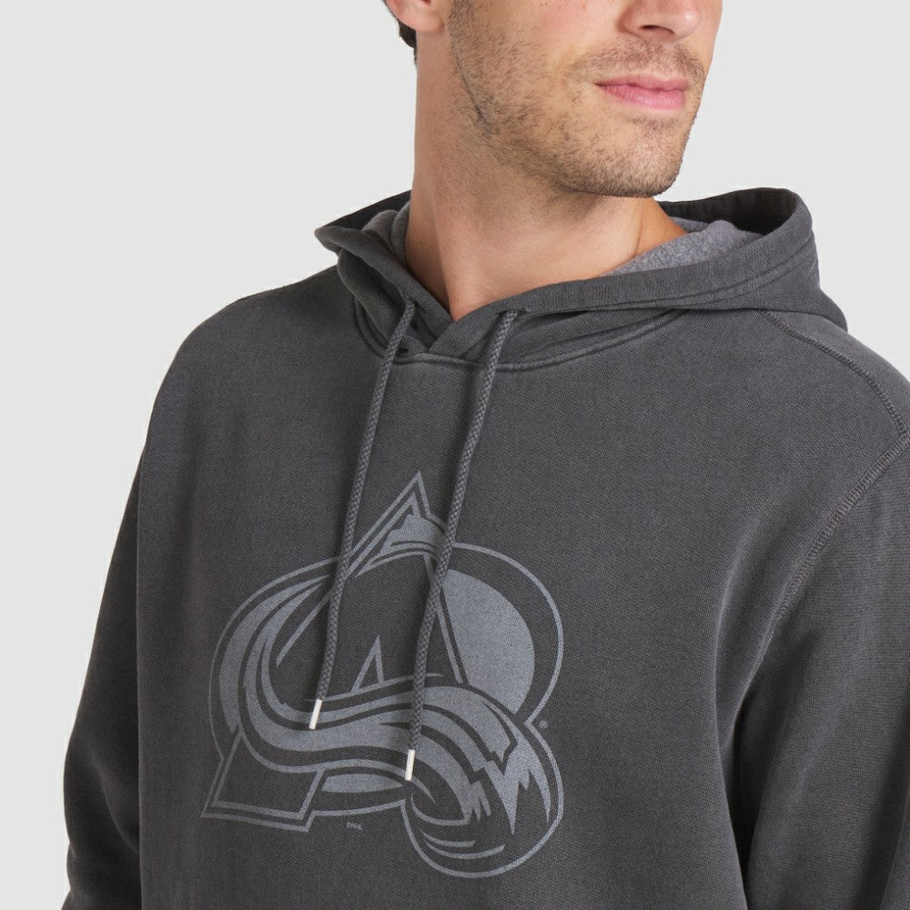 Colorado Avalanche Fanatics Made in Canada Pullover Hoodie - Black - NHL 202144513