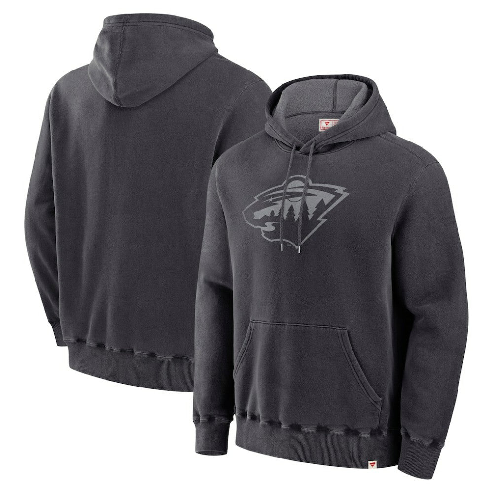 Minnesota Wild Fanatics Made in Canada Pullover Hoodie - Black - NHL 202144516