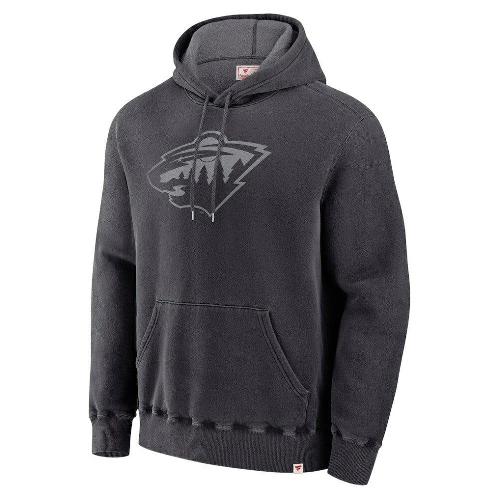 Minnesota Wild Fanatics Made in Canada Pullover Hoodie - Black - NHL 202144516