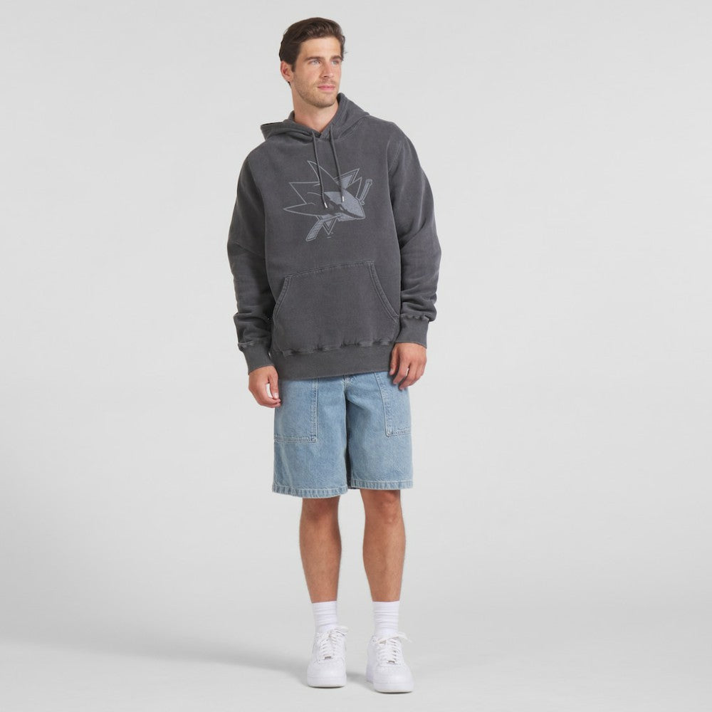 San Jose Sharks Fanatics Made in Canada Pullover Hoodie - Black - NHL 202144517