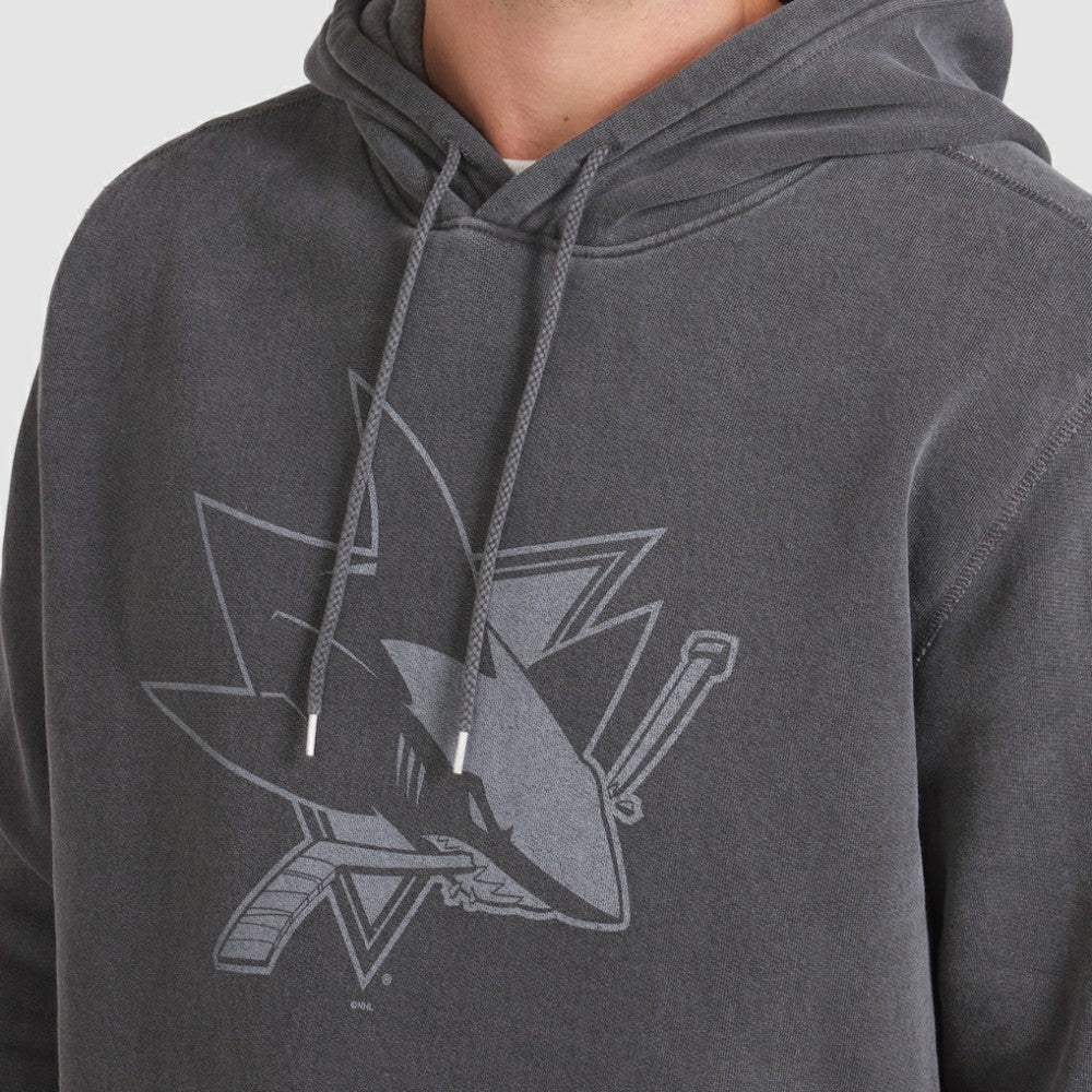 San Jose Sharks Fanatics Made in Canada Pullover Hoodie - Black - NHL 202144517
