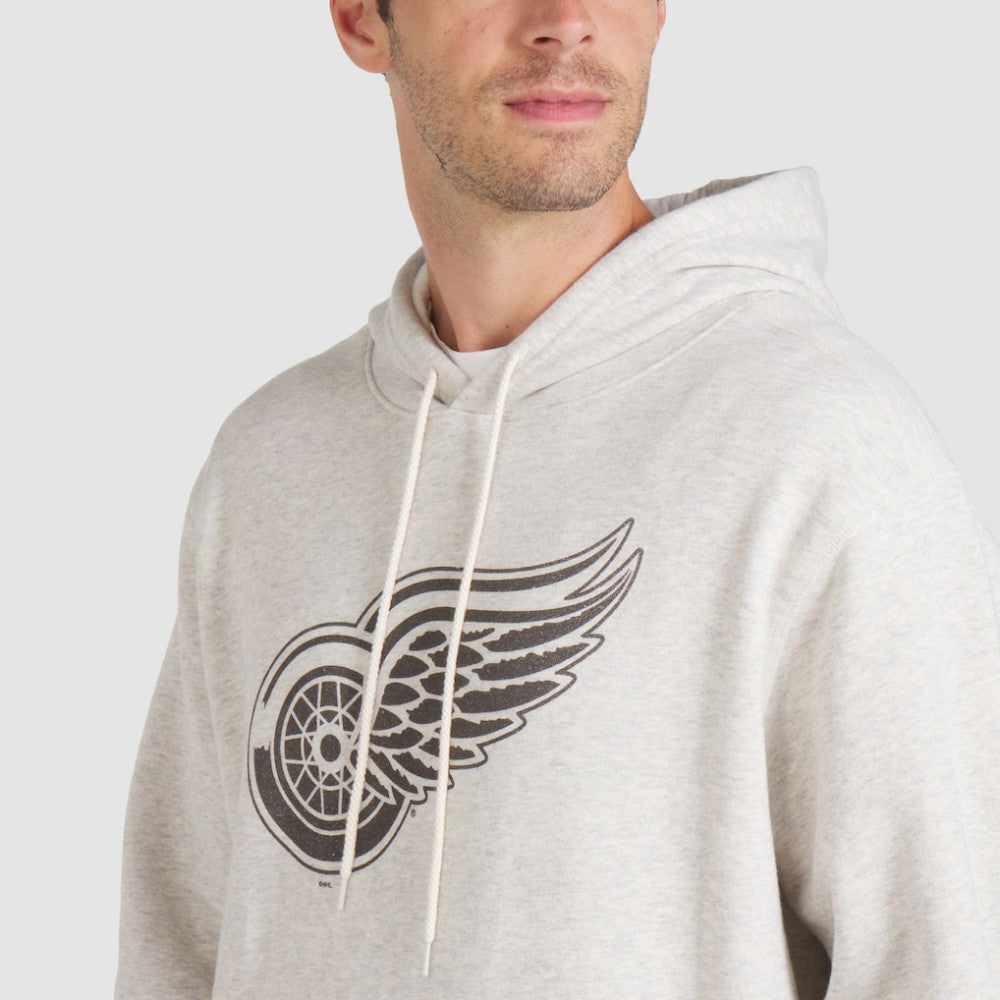 Detroit Red Wings Fanatics Made in Canada Pullover Hoodie - Cream - NHL 202144521