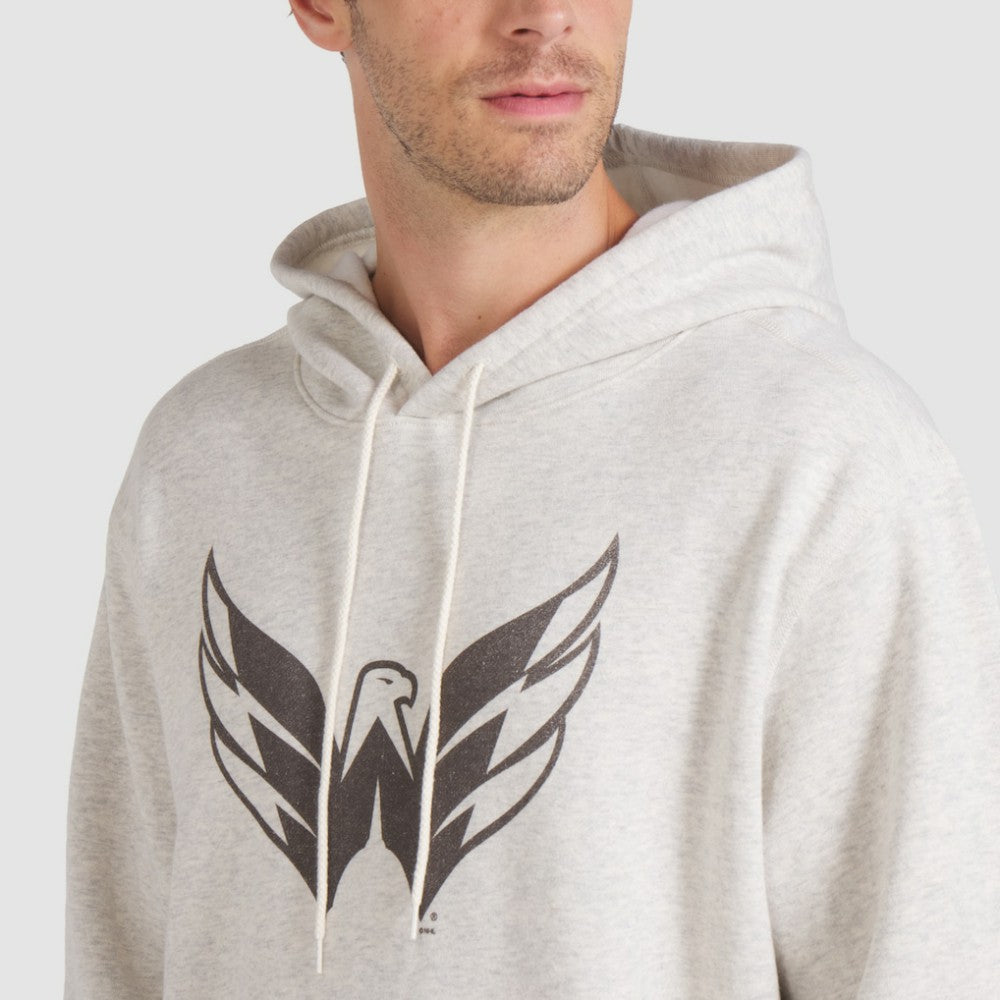 Washington Capitals Fanatics Made in Canada Pullover Hoodie - Cream - NHL 202144523