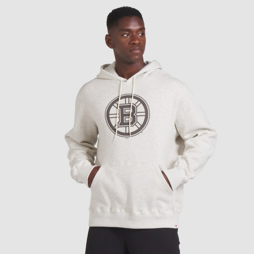 Boston Bruins Fanatics Made in Canada Pullover Hoodie - Cream - NHL 202144524