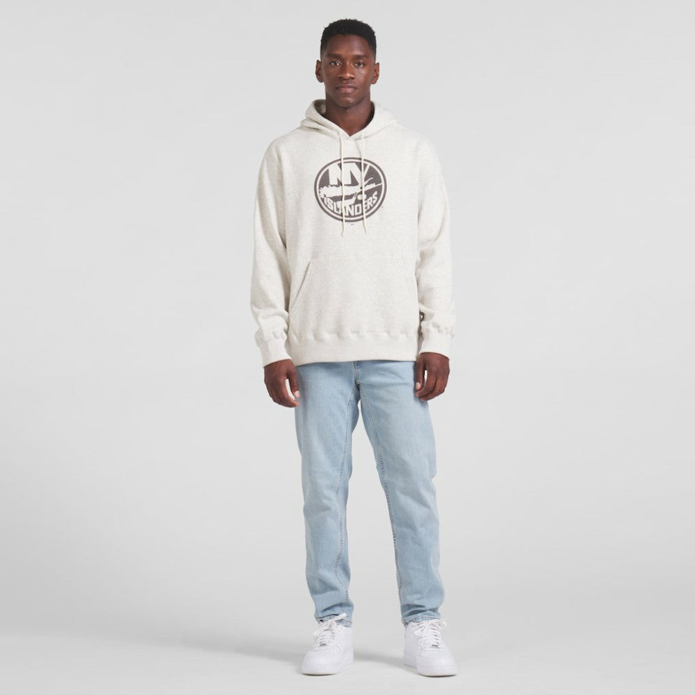 New York Islanders Fanatics Made in Canada Pullover Hoodie - Cream - NHL 202144526