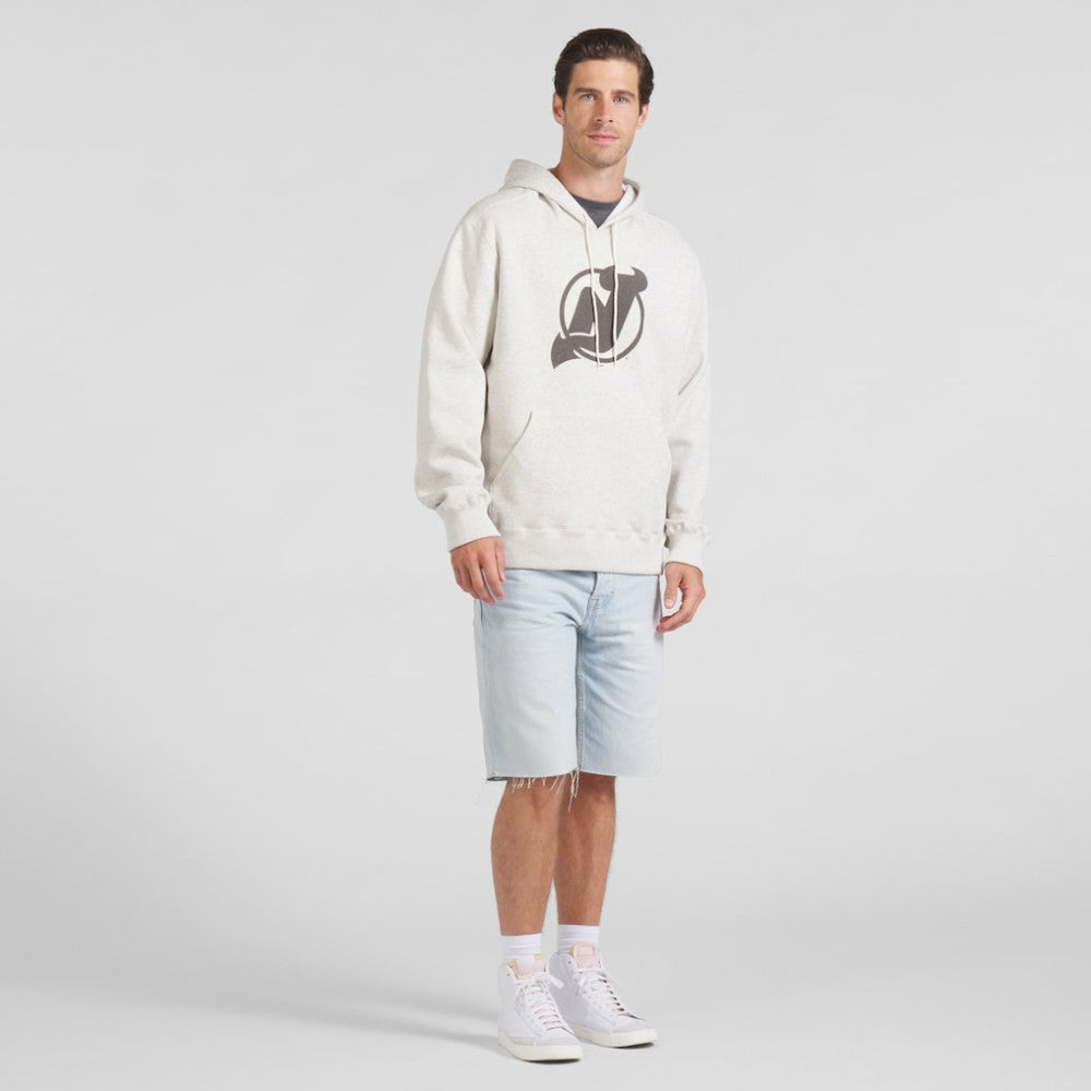 New Jersey Devils Fanatics Made in Canada Pullover Hoodie - Cream - NHL 202144531