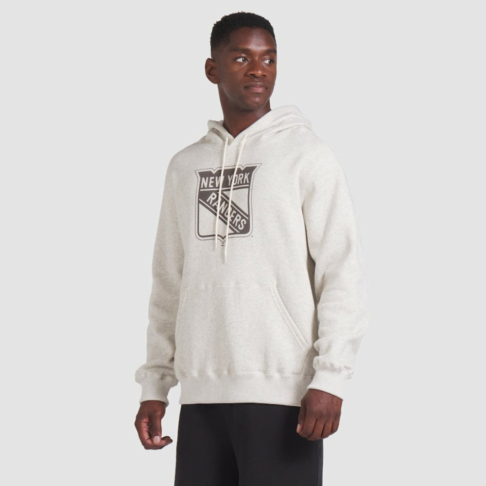 New York Rangers Fanatics Made in Canada Pullover Hoodie - Cream - NHL 202144532