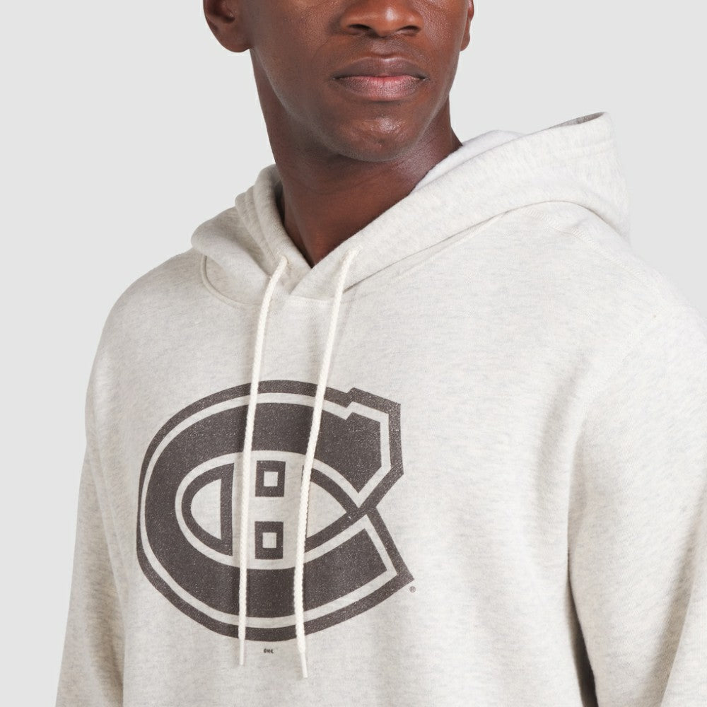 Montreal Canadiens Fanatics Made in Canada Pullover Hoodie - Cream - NHL 202144533