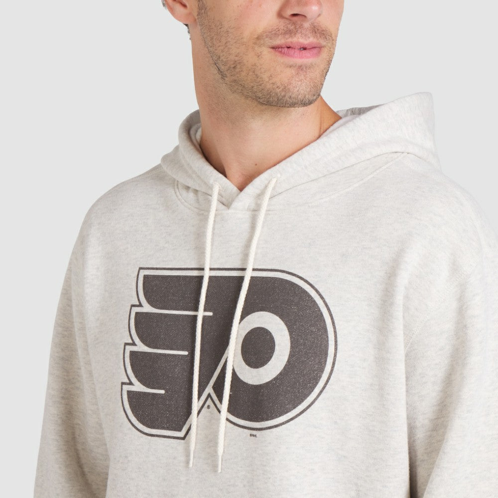Philadelphia Flyers Fanatics Made in Canada Pullover Hoodie - Cream - NHL 202144534