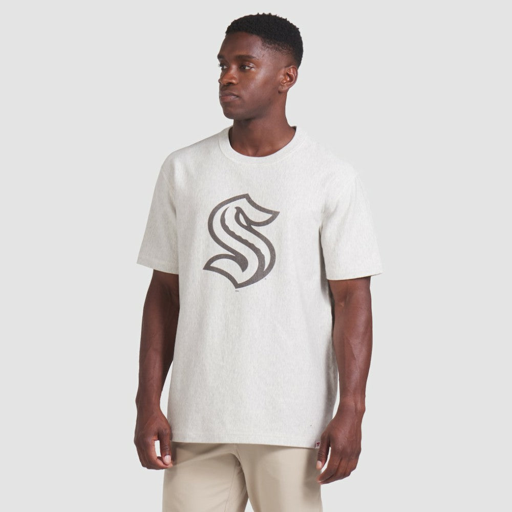Seattle Kraken Fanatics Made in Canada T-Shirt - Cream - NHL 202144557