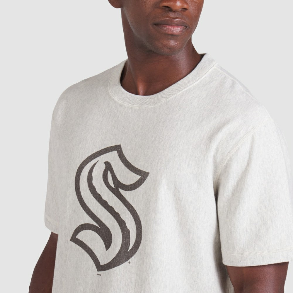 Seattle Kraken Fanatics Made in Canada T-Shirt - Cream - NHL 202144557