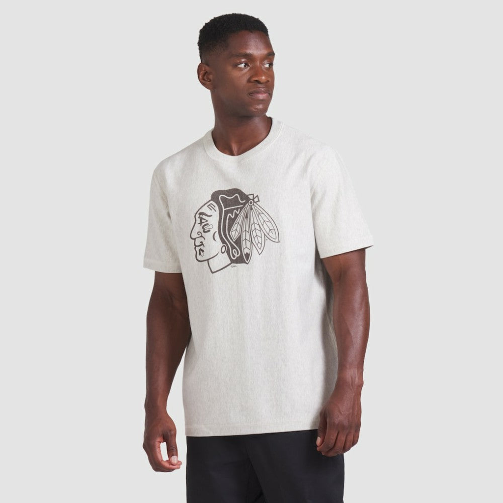 Chicago Blackhawks Fanatics Made in Canada T-Shirt - Cream - NHL 202144563