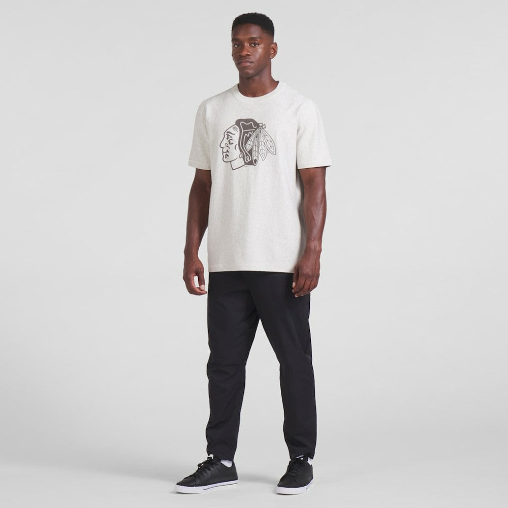 Chicago Blackhawks Fanatics Made in Canada T-Shirt - Cream - NHL 202144563