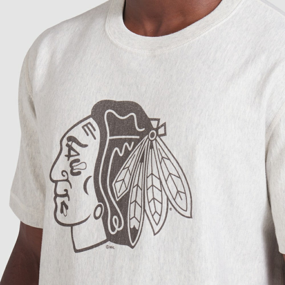 Chicago Blackhawks Fanatics Made in Canada T-Shirt - Cream - NHL 202144563