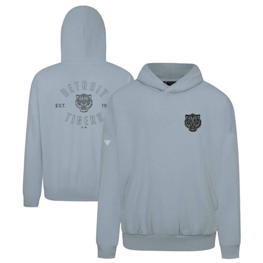Detroit Tigers Levelwear Contact Nightfall Pullover Hoodie - Gray - MLB Online