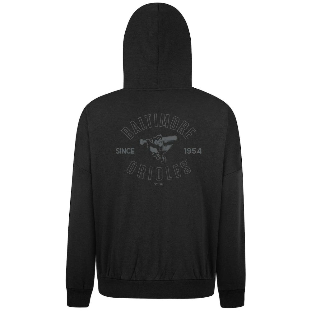 Baltimore Orioles Levelwear Contact Nightfall Pullover Hoodie - Black - MLB Lifestyle