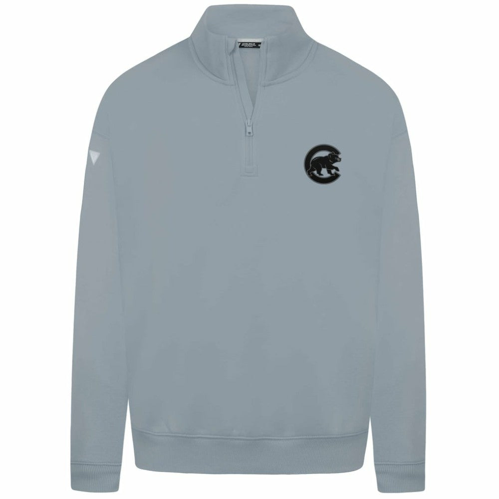 Chicago Cubs Levelwear Murray Nightfall Quarter-Zip Top - Gray - MLB Online