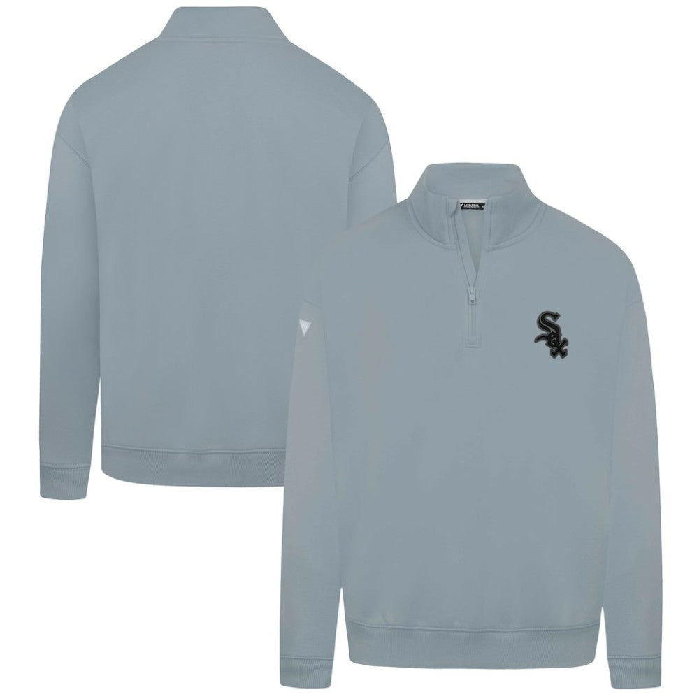 Chicago White Sox Levelwear Murray Nightfall Quarter-Zip Top - Gray - MLB Discount