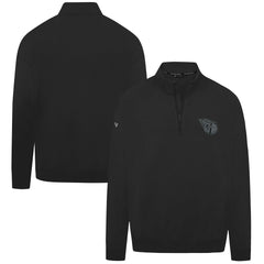 Cleveland Guardians Levelwear Murray Nightfall Quarter-Zip Top - Black - MLB Sale
