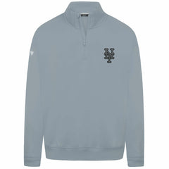 New York Mets Levelwear Murray Nightfall Quarter-Zip Top - Gray - MLB Lifestyle