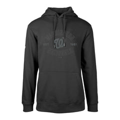 Washington Nationals Levelwear Podium Abyssal Pullover Hoodie - Black - MLB Lifestyle