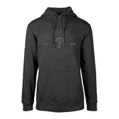 Philadelphia Phillies Levelwear Podium Abyssal Pullover Hoodie - Black - MLB Discount