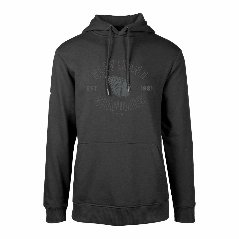 Cleveland Guardians Levelwear Podium Abyssal Pullover Hoodie - Black - MLB Sale