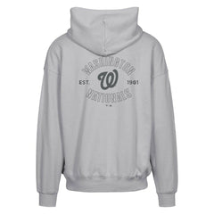 Washington Nationals Levelwear Uphill Abyssal Full-Zip Hoodie - Gray - MLB Sale