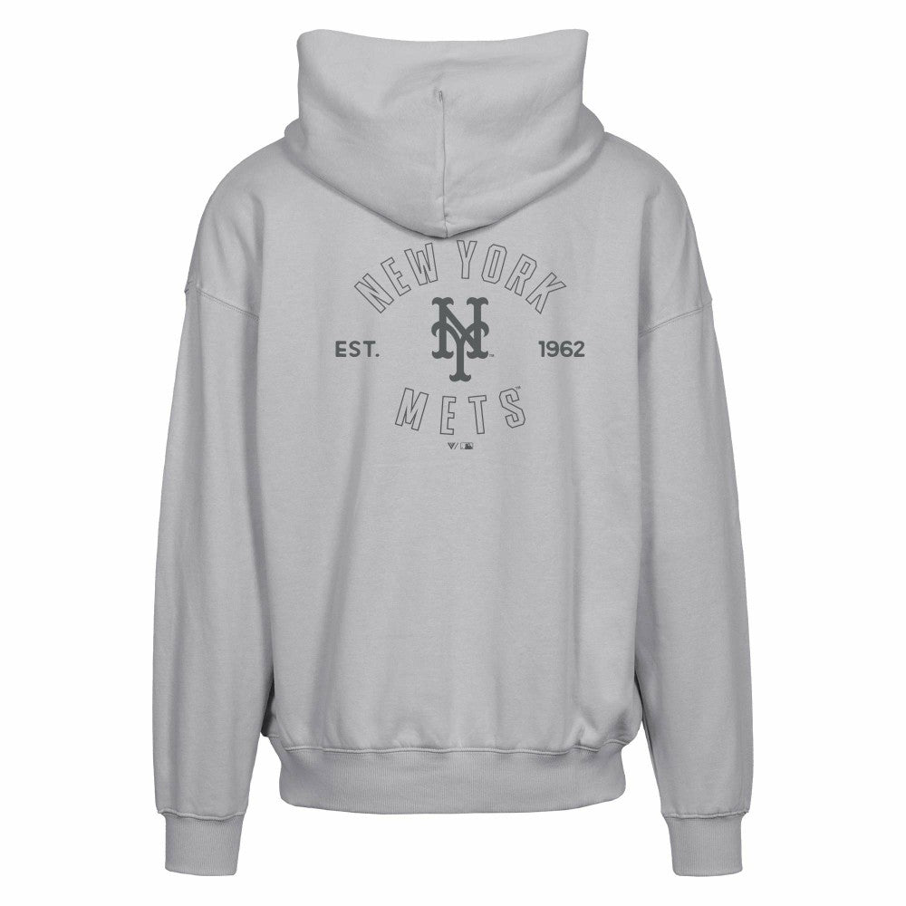 New York Mets Levelwear Uphill Abyssal Full-Zip Hoodie - Gray - MLB Sale