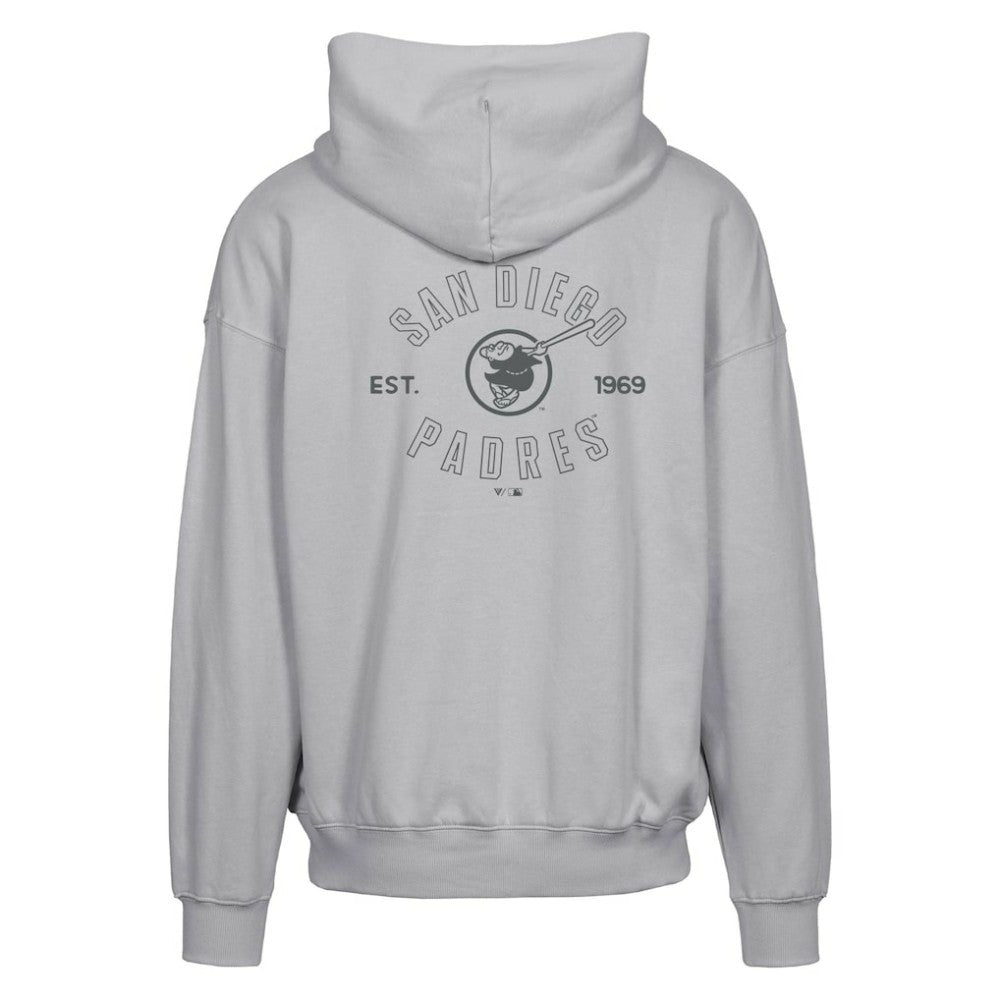 San Diego Padres Levelwear Uphill Abyssal Full-Zip Hoodie - Gray - MLB Online