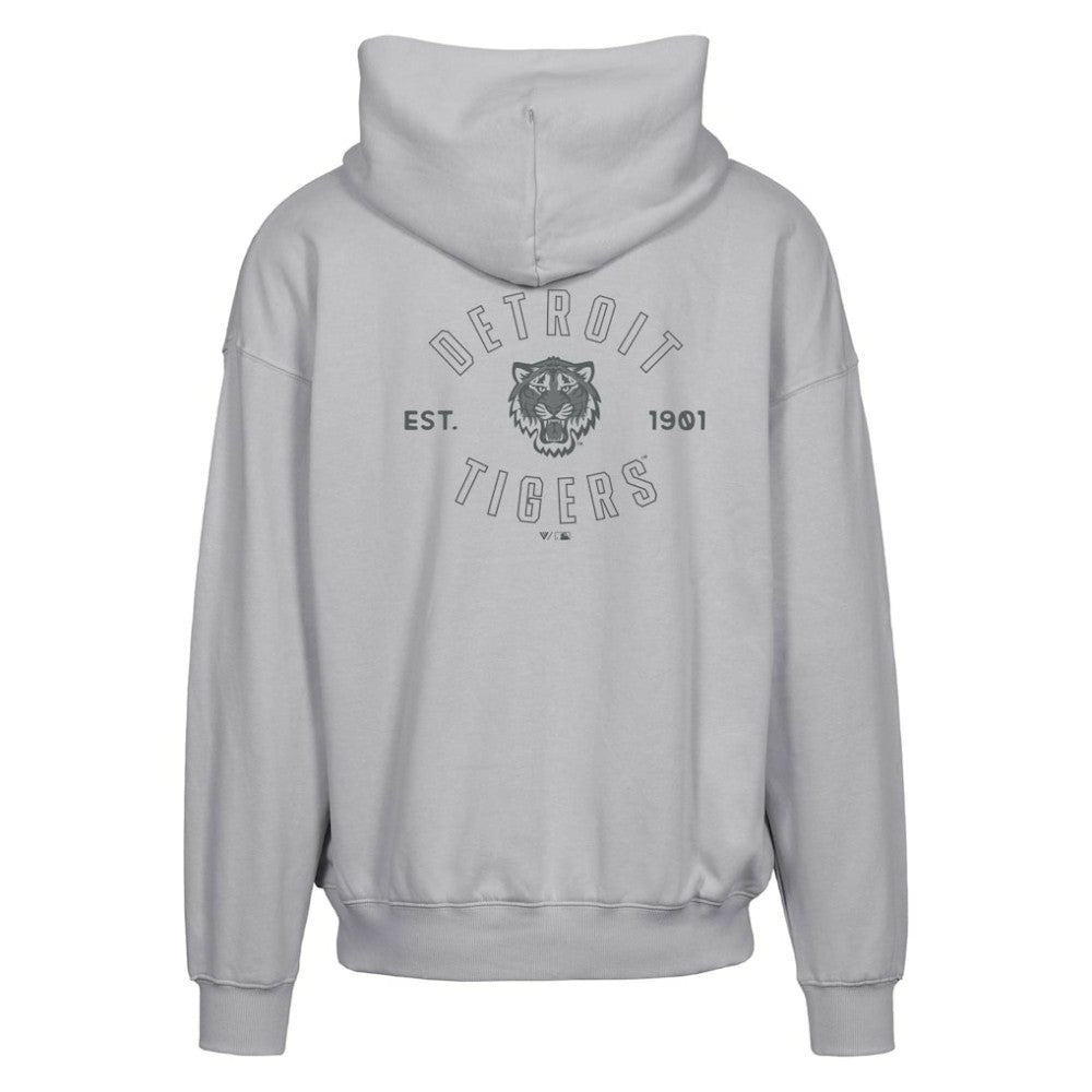 Detroit Tigers Levelwear Uphill Abyssal Full-Zip Hoodie - Gray - MLB on Sale