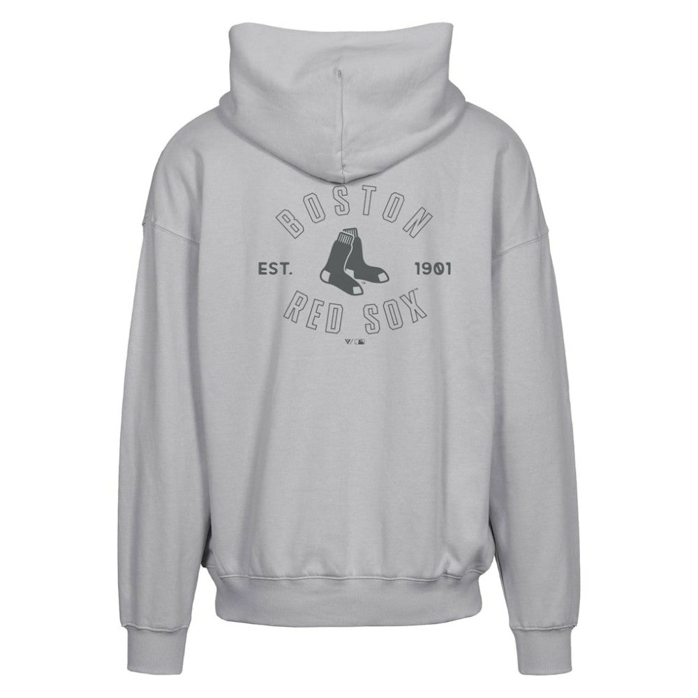 Boston Red Sox Levelwear Uphill Abyssal Full-Zip Hoodie - Gray - MLB Discount
