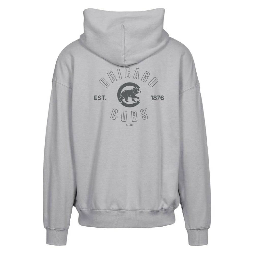 Chicago Cubs Levelwear Uphill Abyssal Full-Zip Hoodie - Gray - MLB Online
