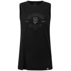 San Francisco Giants Levelwear Women's Influx Abyssal Tank Top - Black - MLB on Sale