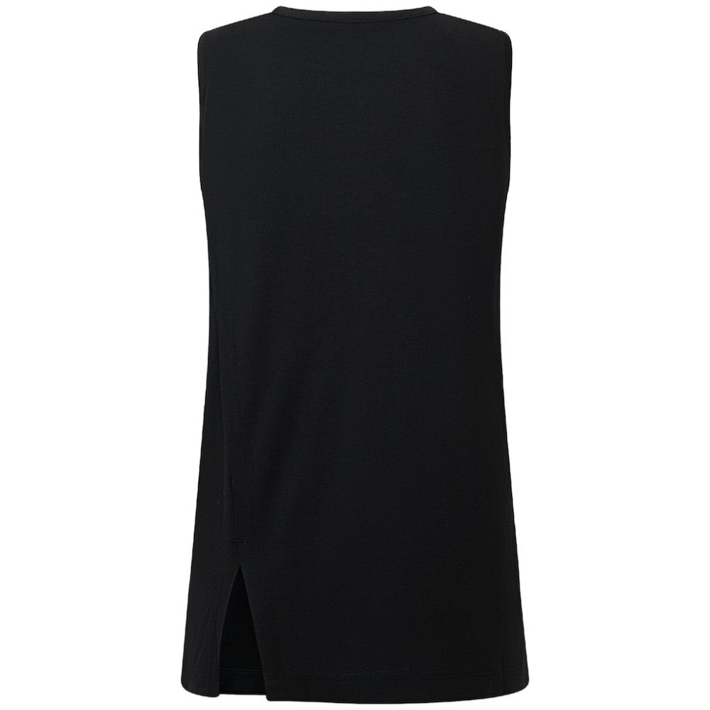Texas Rangers Levelwear Women's Influx Abyssal Tank Top - Black - MLB Discount