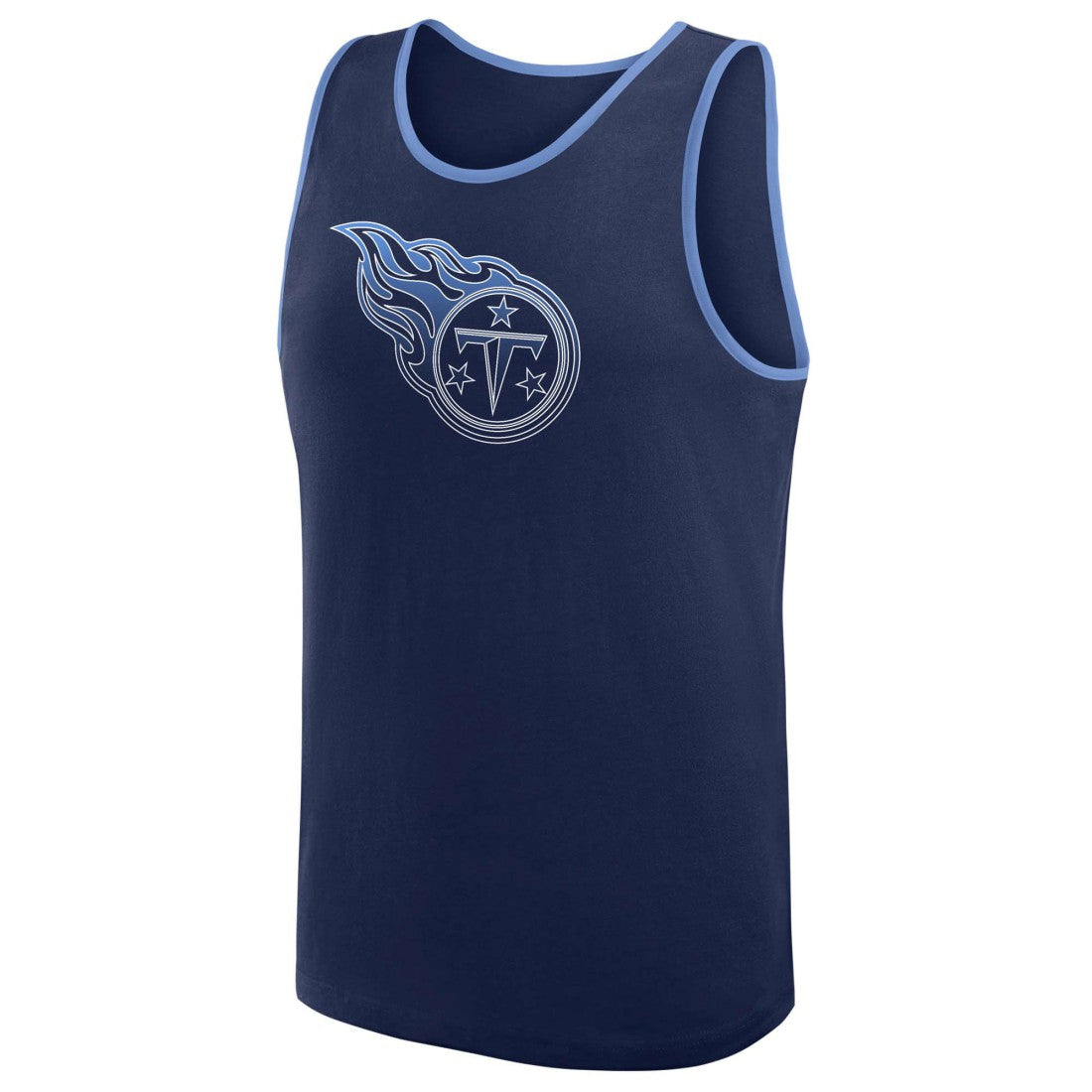 Tennessee Titans Logo Athletic Unmatched Success Tank Top Navy