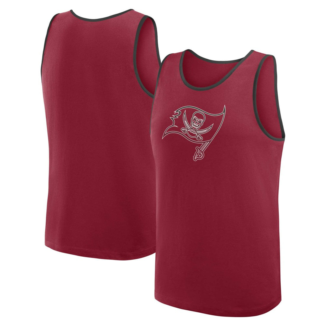 Tampa Bay Buccaneers Logo Athletic Unmatched Success Tank Top Red