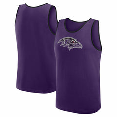 Baltimore Ravens Logo Athletic Unmatched Success Tank Top Purple