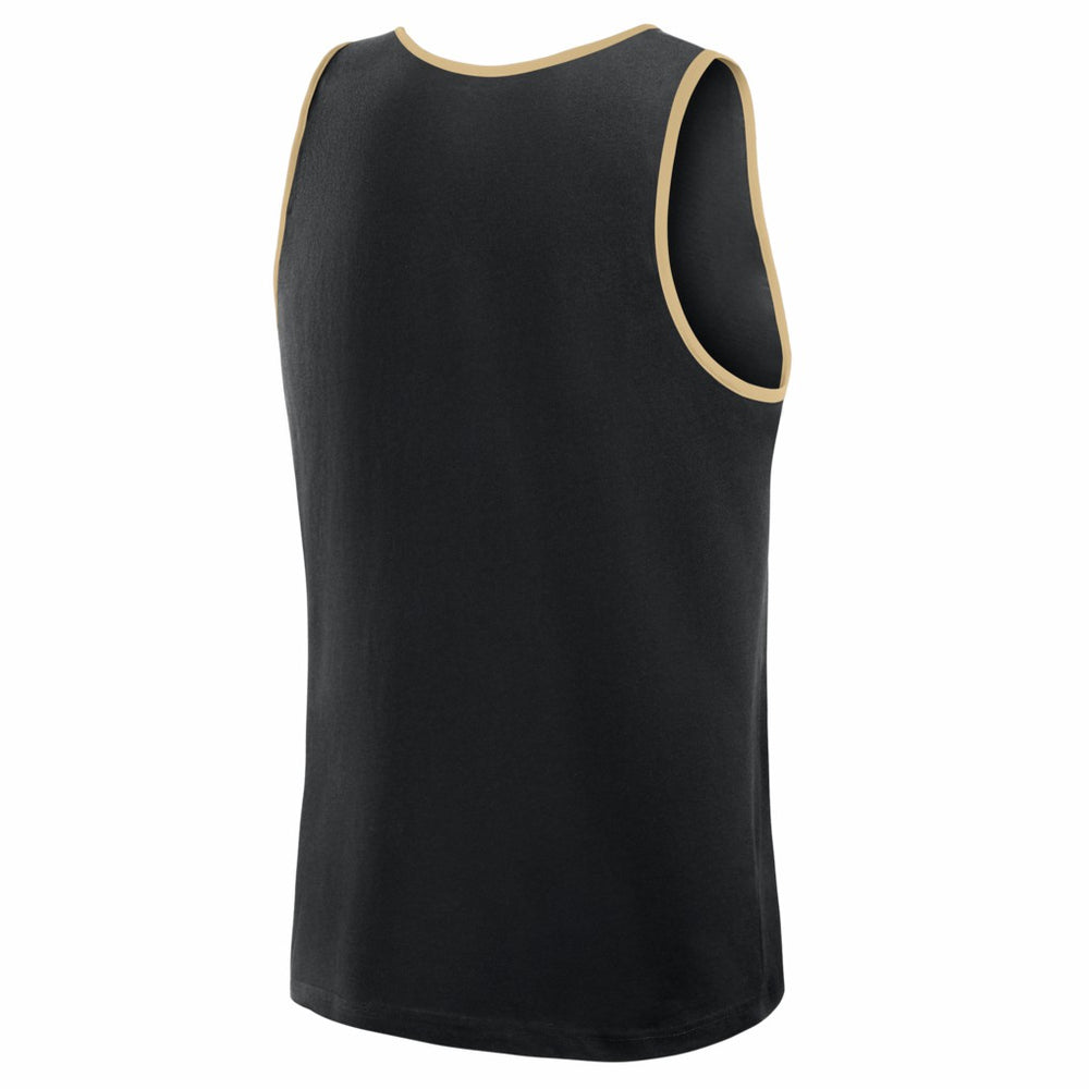 New Orleans Saints Logo Athletic Unmatched Success Tank Top Black