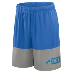 Detroit Lions Logo Athletic Best of the Best Shorts Blue