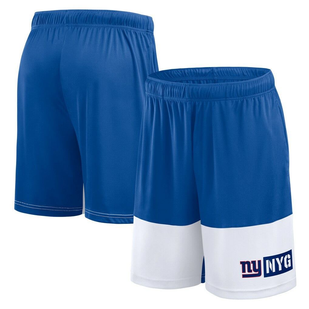 New York Giants Logo Athletic Best of the Best Shorts Royal